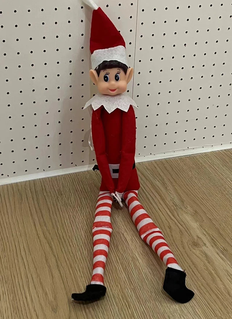 Charming Red Elf Doll for Festive Christmas Decor - Image 14