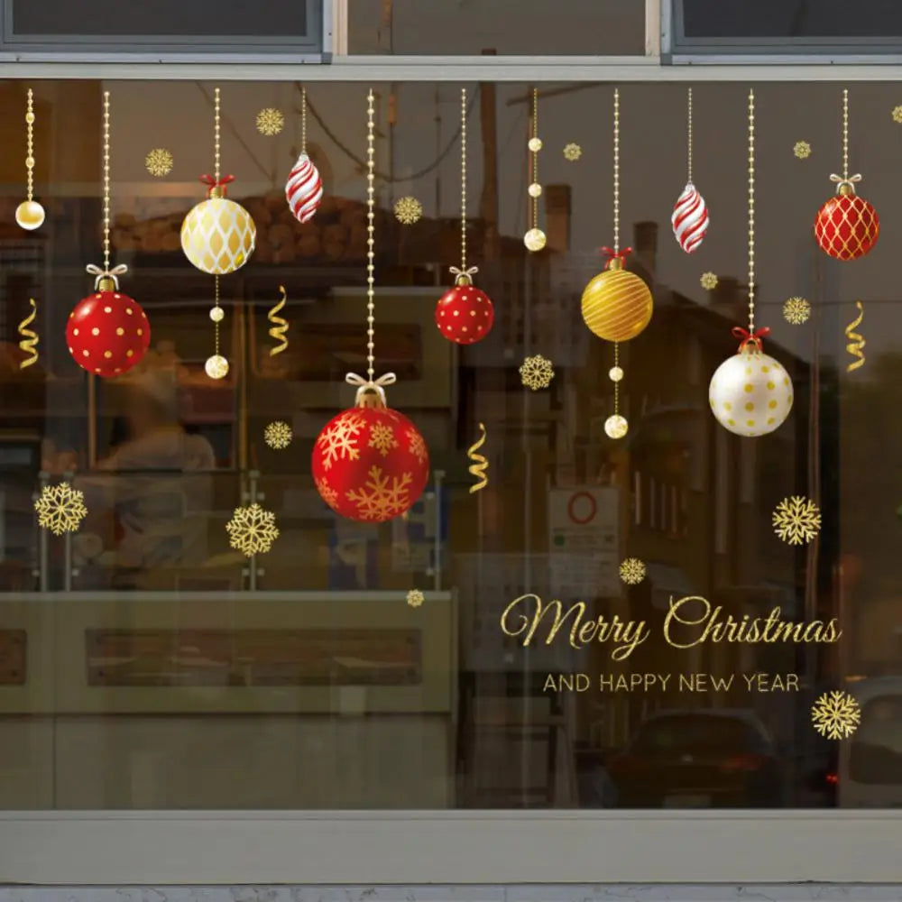 Reusable Christmas Snowflake Window Stickers - PVC - Image 9