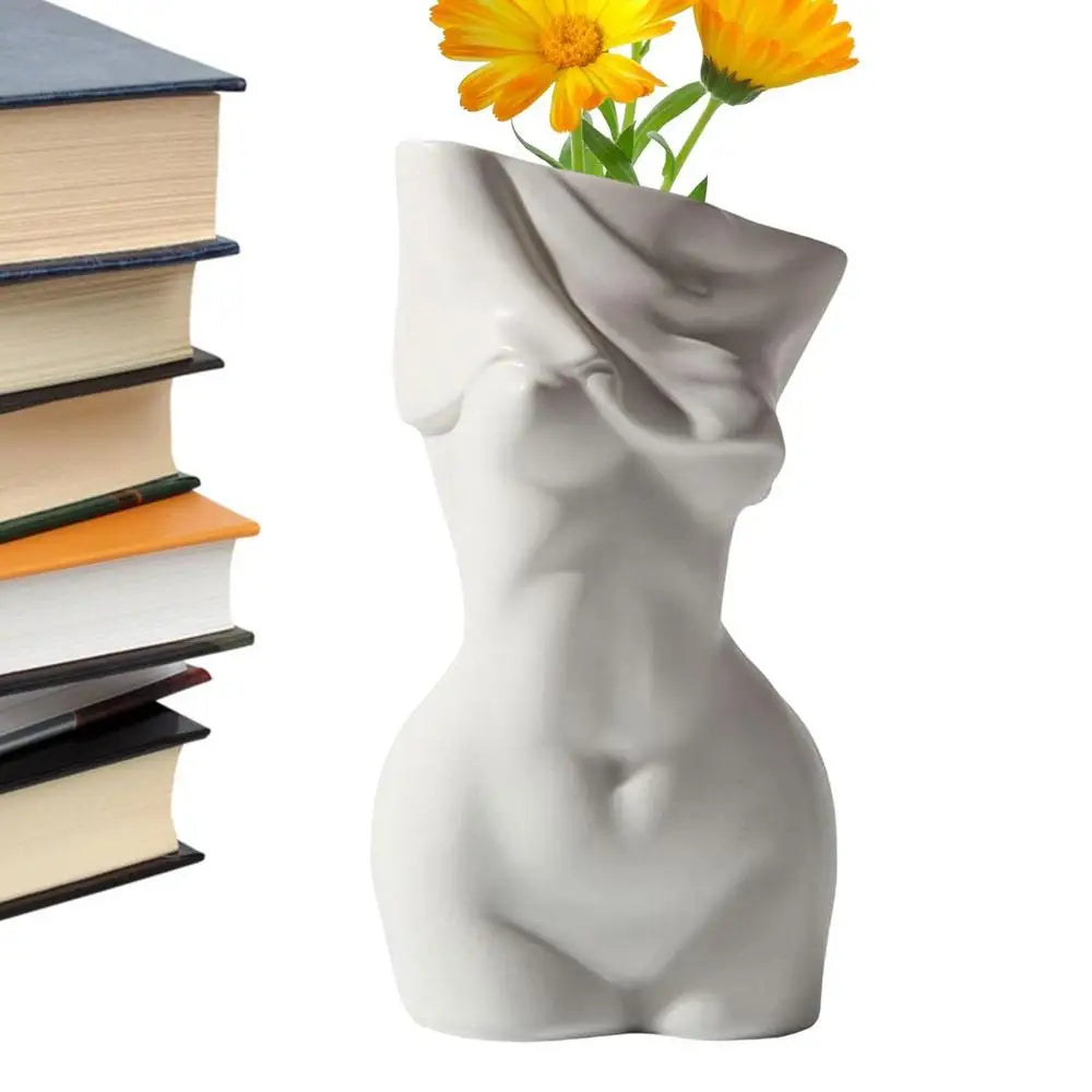 Chic Female Body Vase for Festive Decor - Image 4