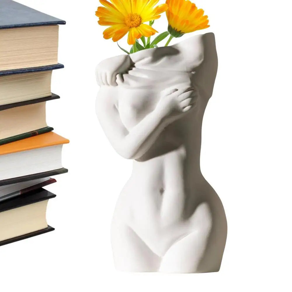 Chic Female Body Vase for Festive Decor - Image 2