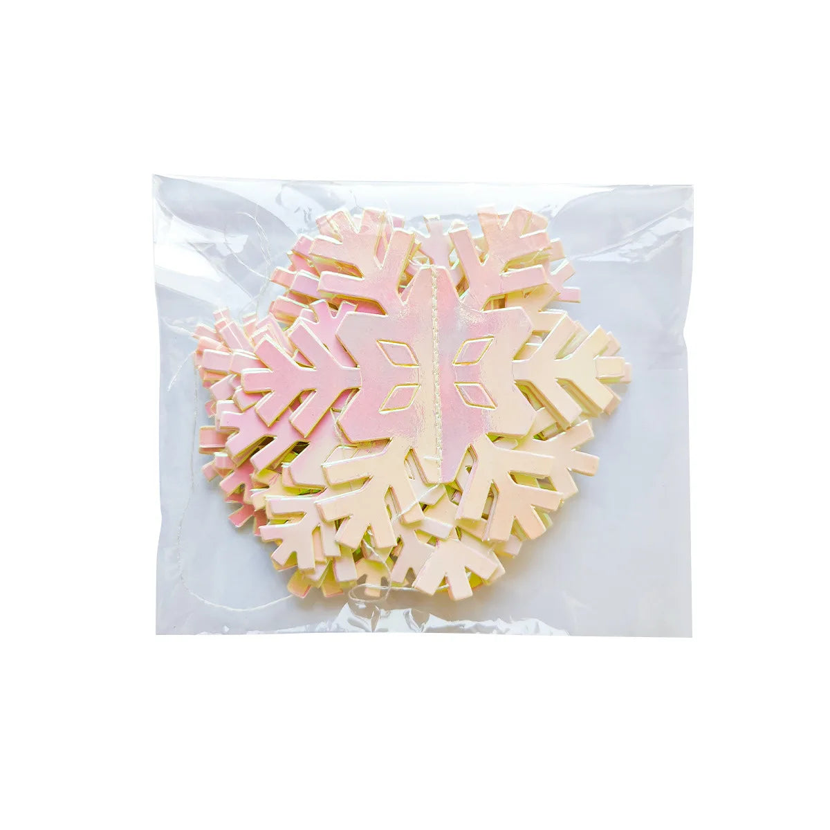 3D Paper Snowflake Garland for Winter Celebrations - Image 16