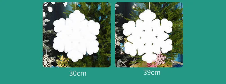 Stunning PVC Snowflake Ornaments for Christmas Decor - Image 21