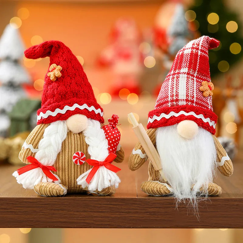 Charming Gingerbread Man Christmas Ornament Set - Image 9