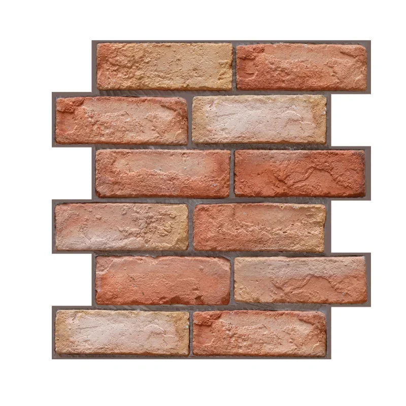 3D Brick Wall Stickers for Festive Decor - Image 2