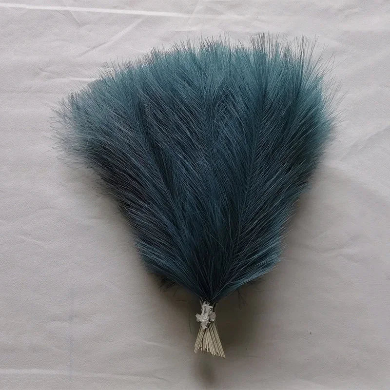 10pcs Faux Pampas Grass Bouquets for Festive Decor - Image 16
