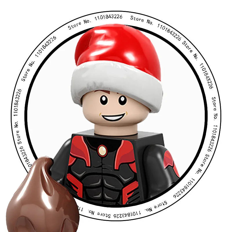Christmas Mini Building Blocks: Santa & Reindeer Gifts - Image 23