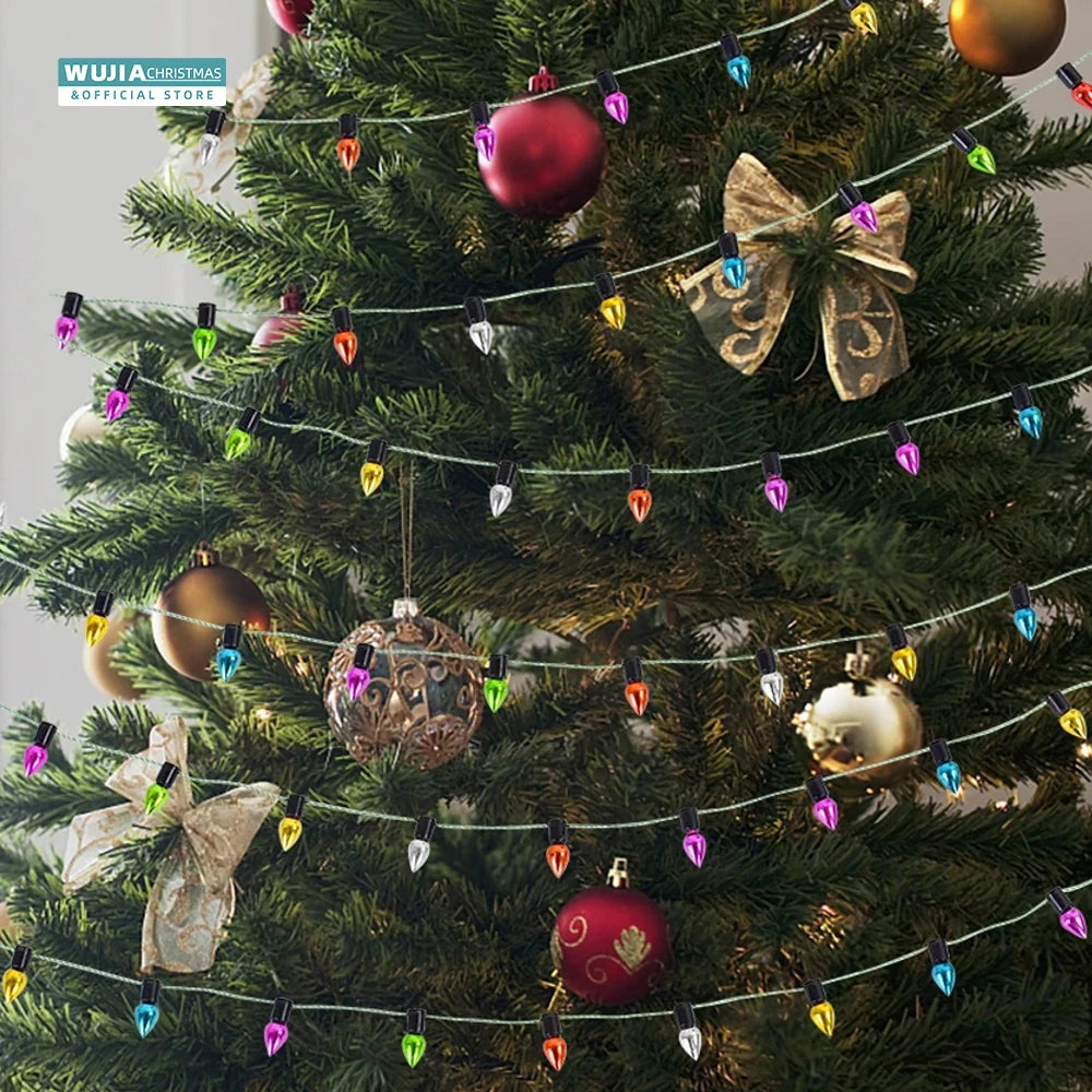 50M Colorful Mini Christmas Garland Fairy Lights - Image 11