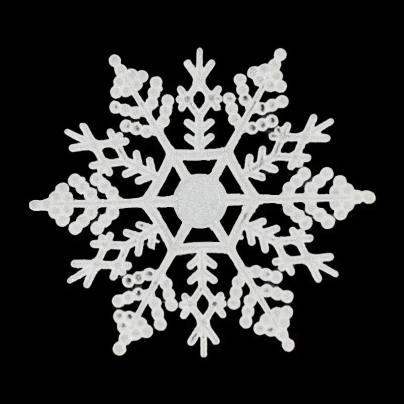 Enchanting Blue Snowflakes for Festive Winter Decor - Image 7