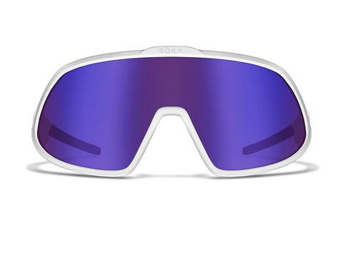 Roka Matador sunglasses gloss white frame