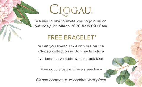 Clogau Event Giveaway Allum & Sidaway