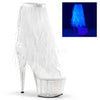 White Pleasers Ankle Boots Pleasers