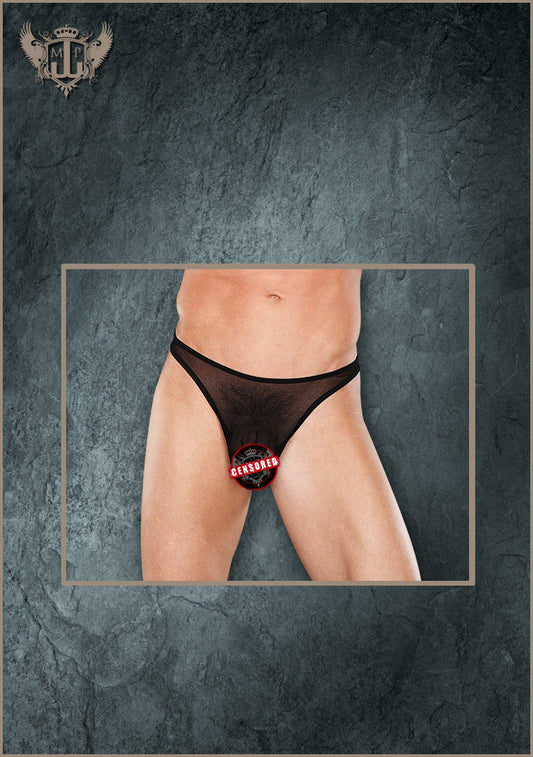 MP433170 Malepower Male Power Micro Thong Black