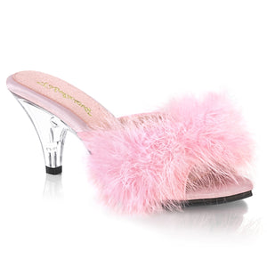 fluffy kitten heels