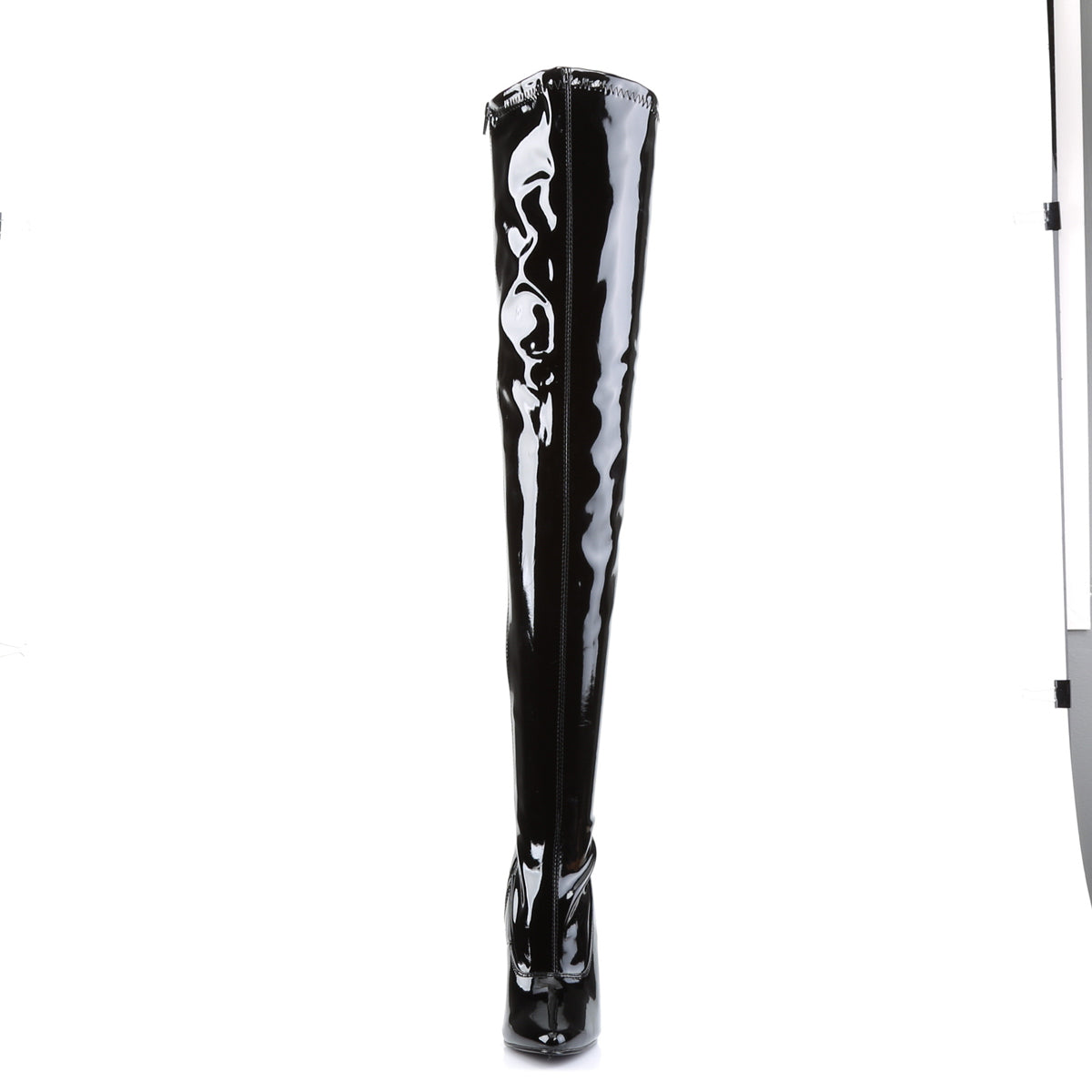 DOMINA-3000 Devious 6 Inch Heel Black Patent Kinky Boots – Pole Dancing ...