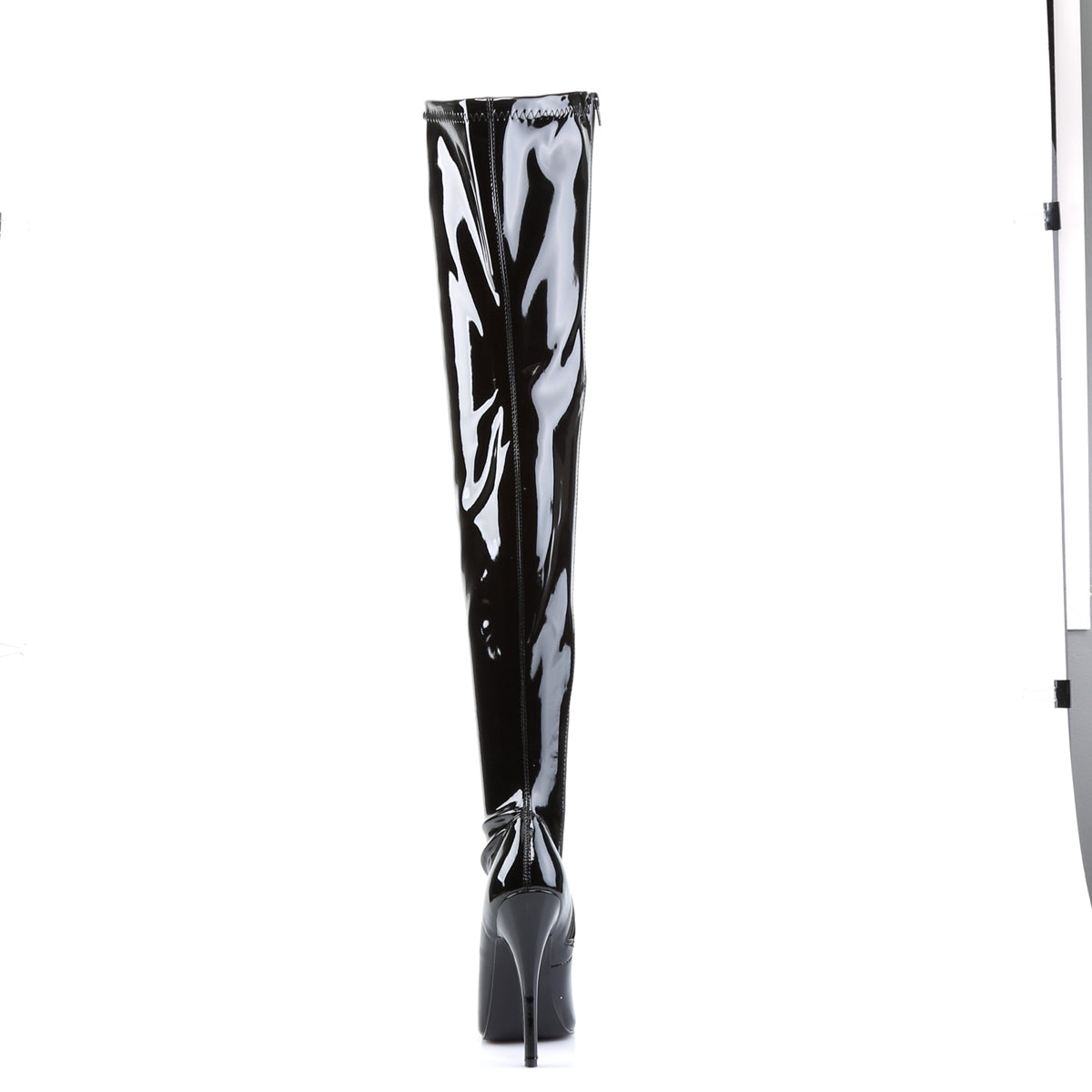 DOMINA-3000 Devious 6 Inch Heel Black Patent Kinky Boots – Pole Dancing ...