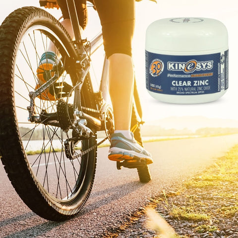 Bicycling Magazine names KINeSYS Natural Clear Zinc Best Sunscreen