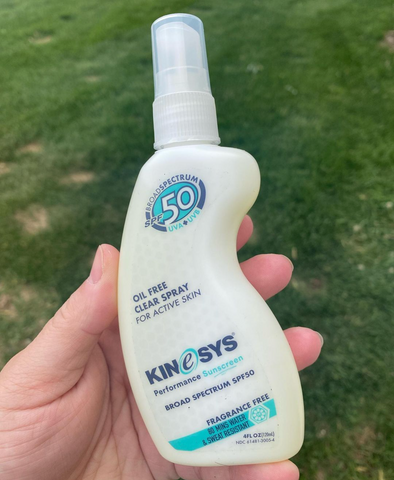 KINeSYS SPF 50 Fragrance Free Spray Sunscreen