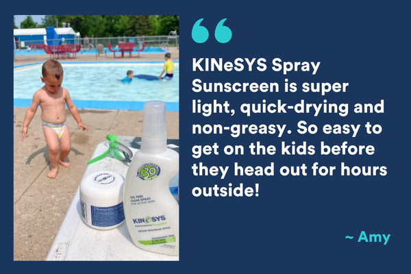 Water Sports Sunscreen Testimonial KINeSYS Active