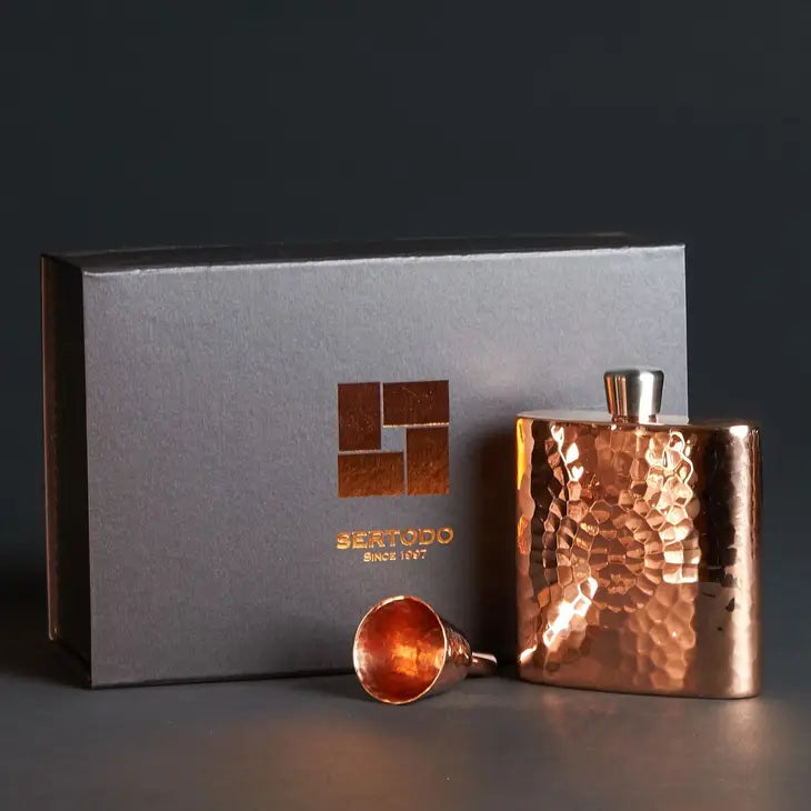 Espadin Square Hip Flask