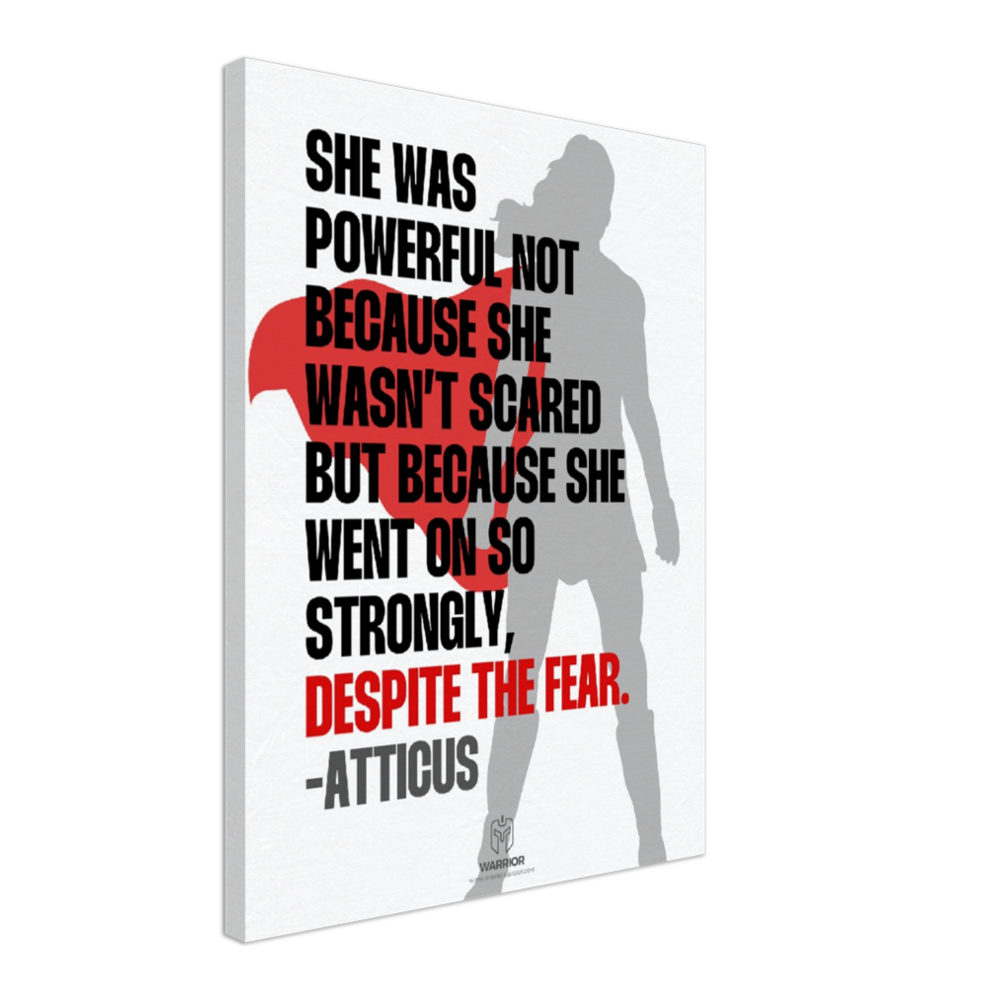 SHE is a Girl Power by Atticus Canvas