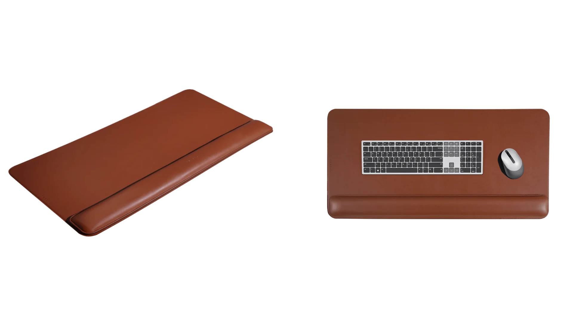 hexcal desk mat bundle brown