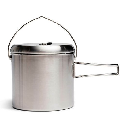 Solo Stove Solo Pot 900 - Lightweight Stainless Steel Backpacking Pot |  Boil Water Quickly | Volume Markings and Pour Spout