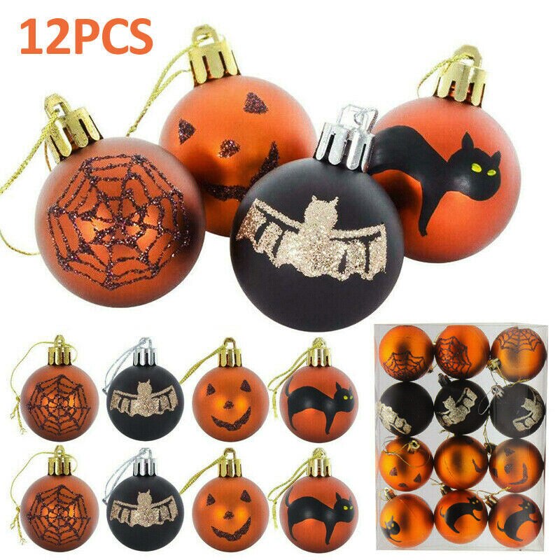 Twelve Piece Mini Halloween Tree Ornaments - TheHobbsEndHorror product image