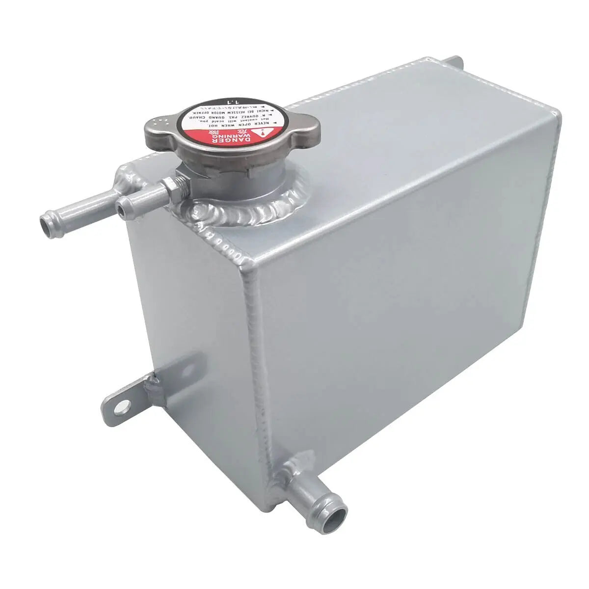 2L Universal Aluminum Expansion Coolant Overflow Reservoir Tank