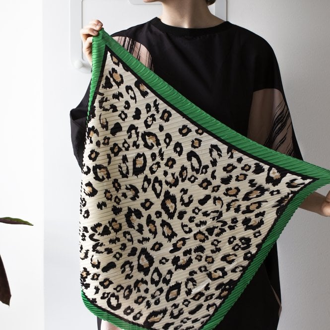Personalised Leopard Spotted Print Scarf By Studio Hop
