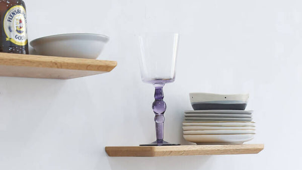 single floating shelves