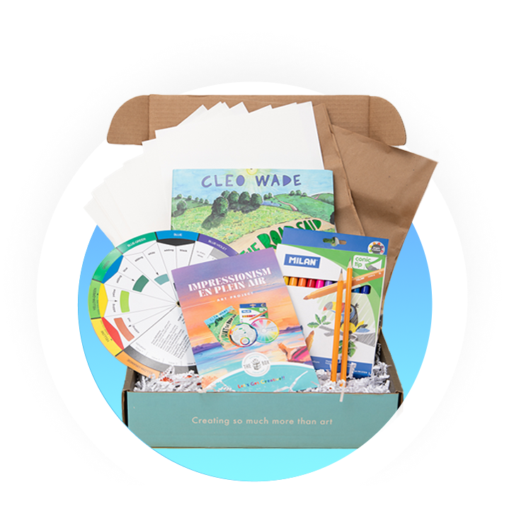 Kids Art Box Month to Month Subscriptions – Regular Size – Outside The Box  Creation
