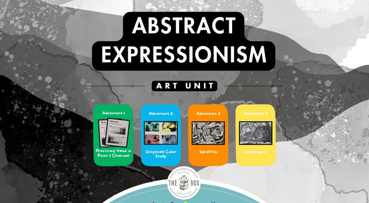 Abstract Expressionism Digital Art Room Course