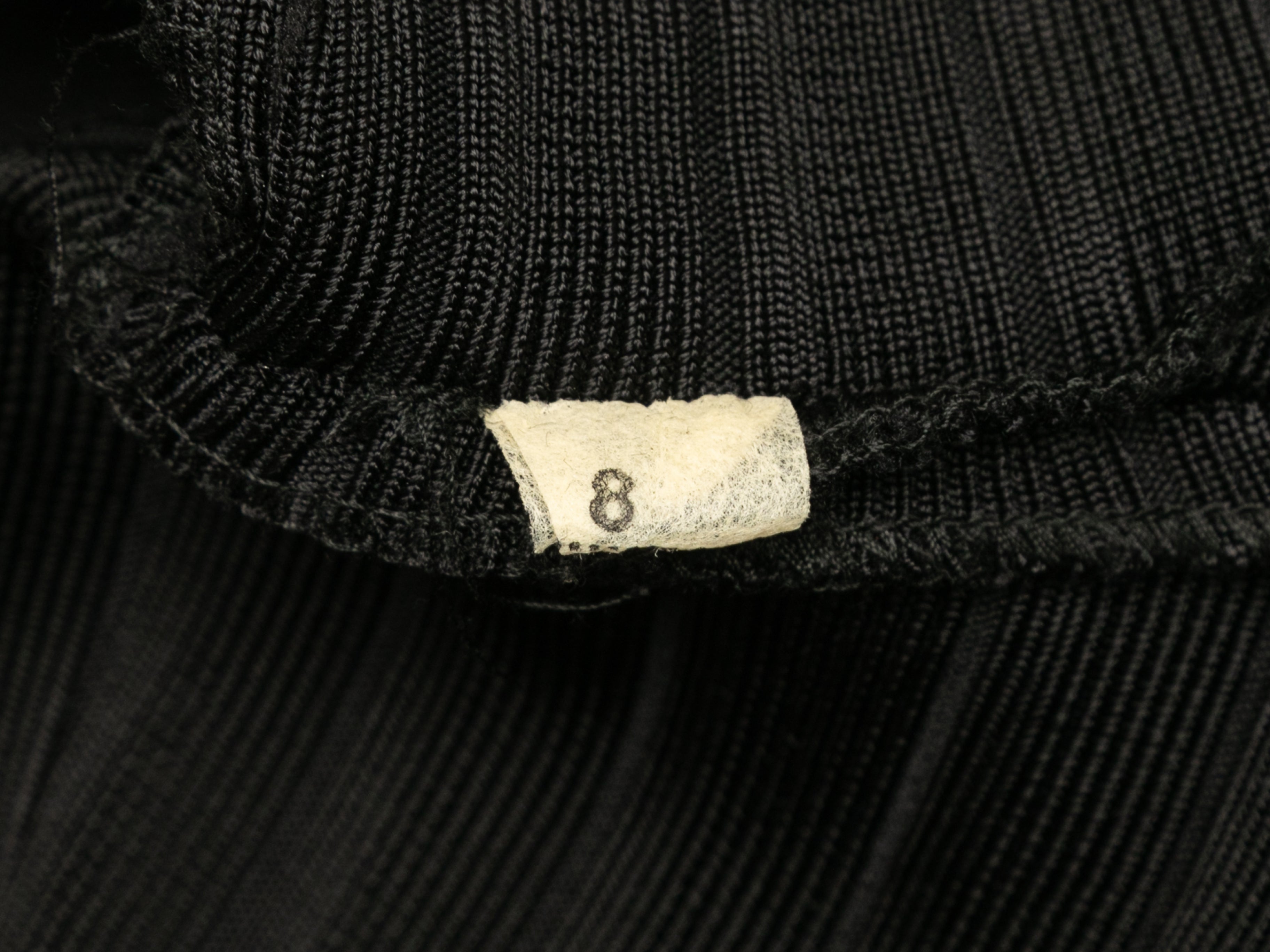 Black Strapless Bandage Dress Size US S
