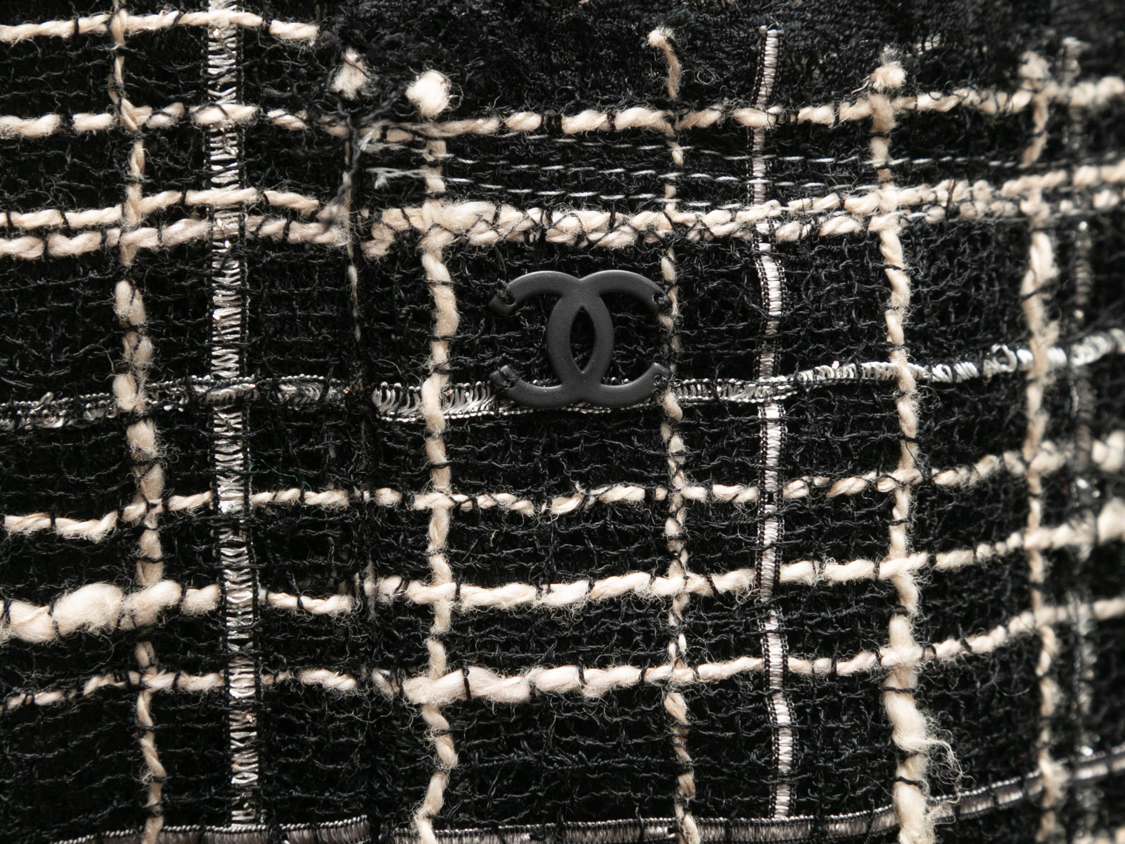 Black & Spring/Summer 2005 Tweed Jacket Size FR 48