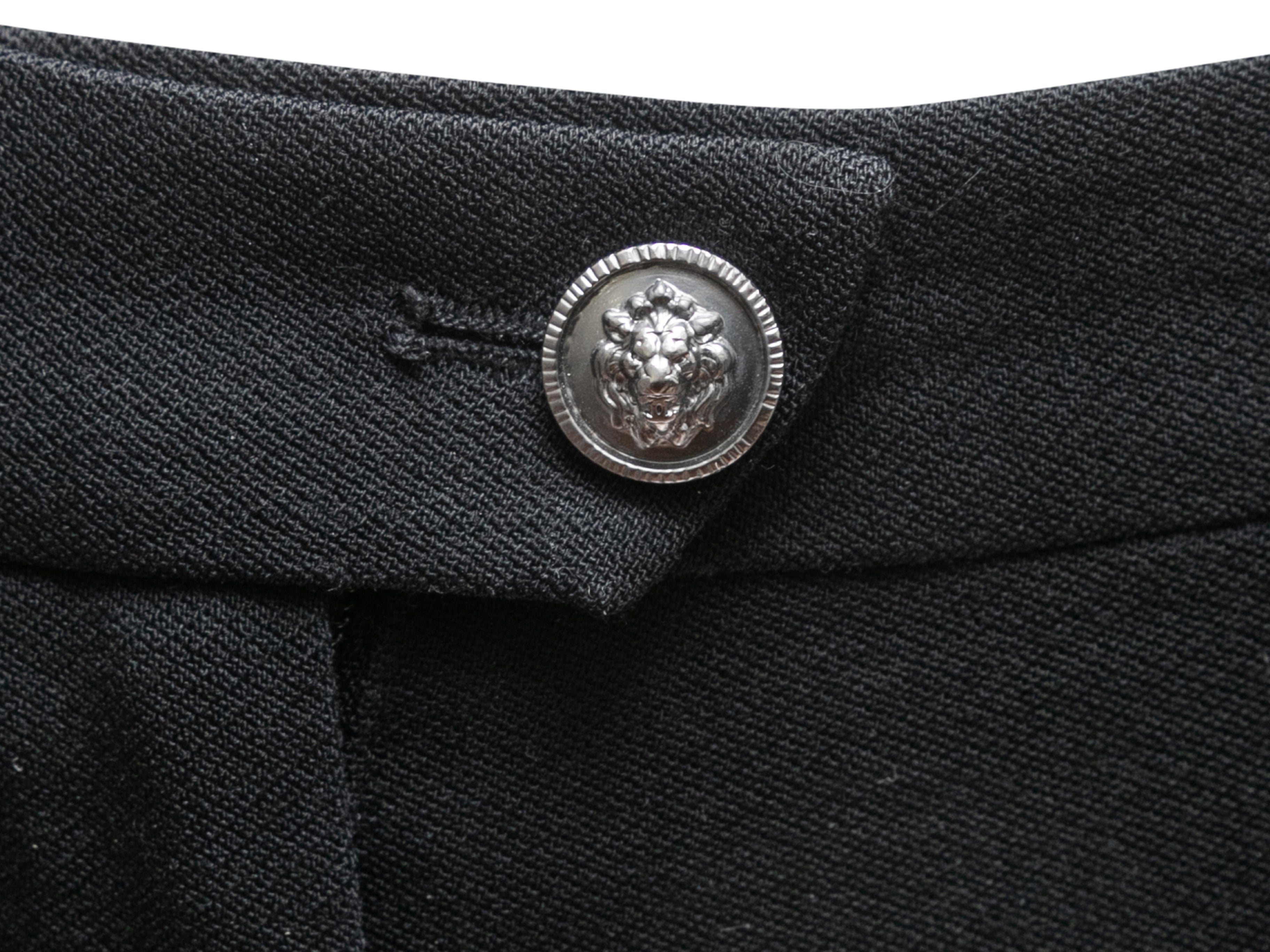 Black Fall/Winter 2008 Wool Trousers Size FR 50
