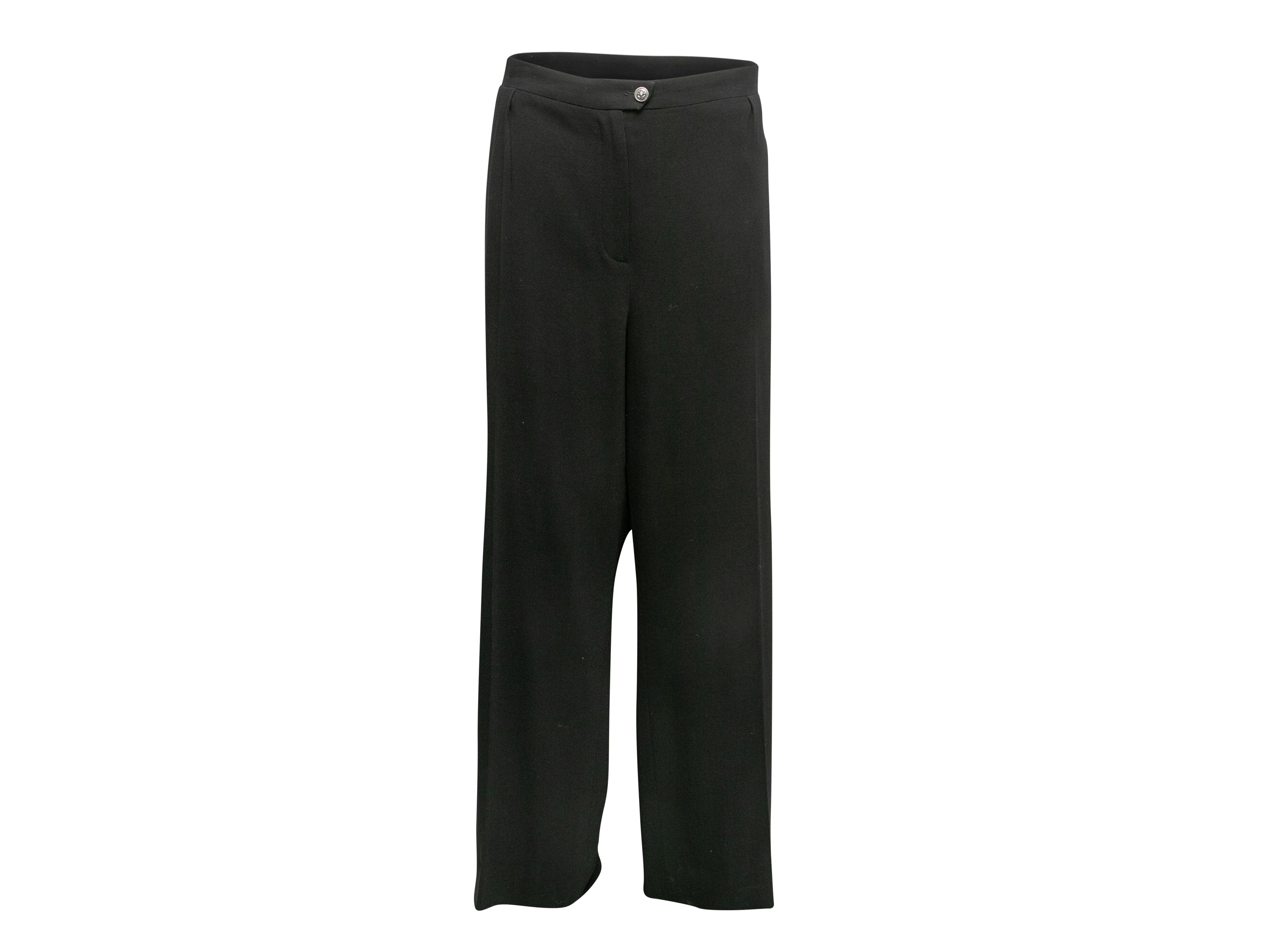 Black Fall/Winter 2008 Wool Trousers Size FR 50