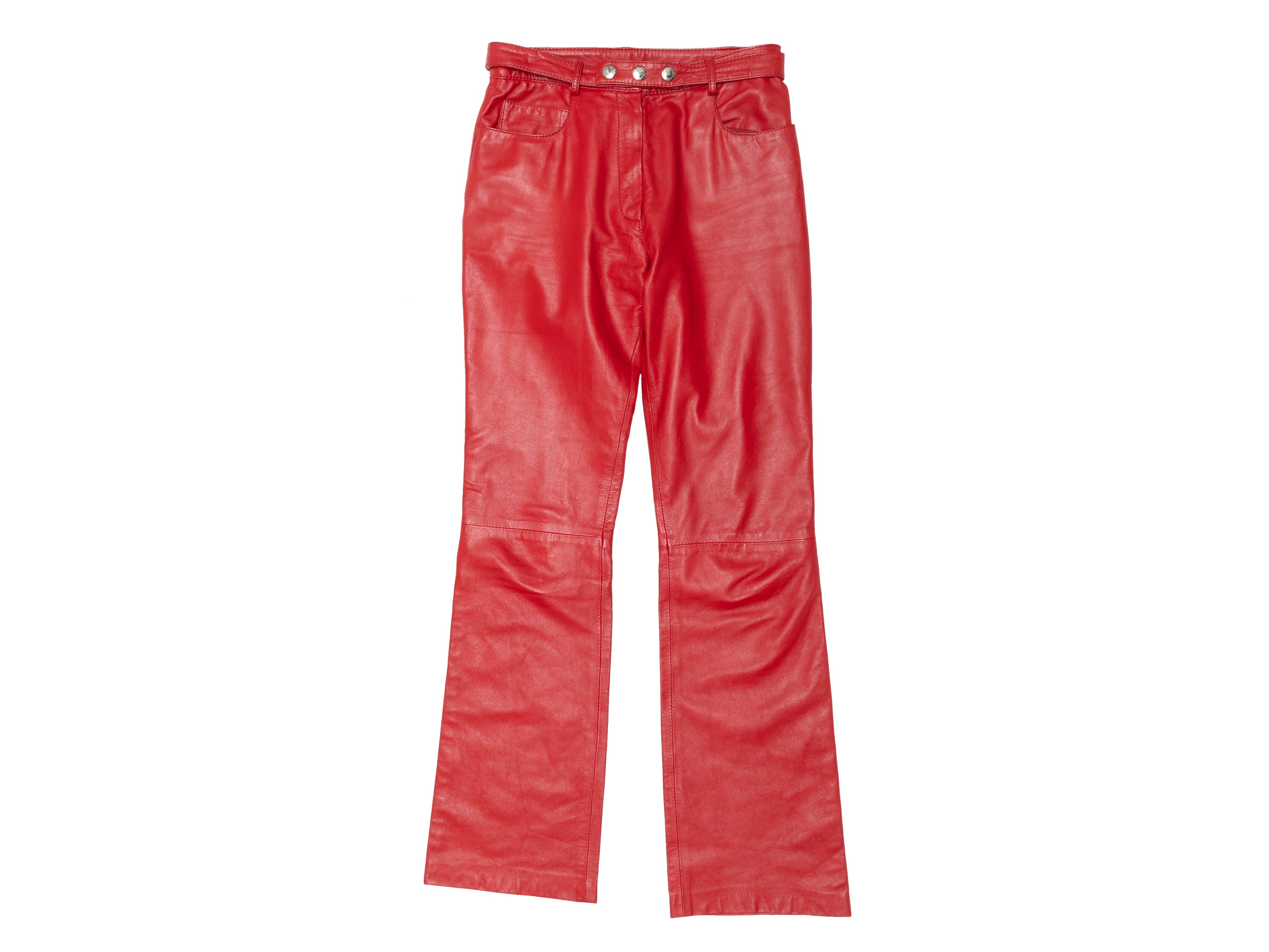 Leather Pants Size US S/M