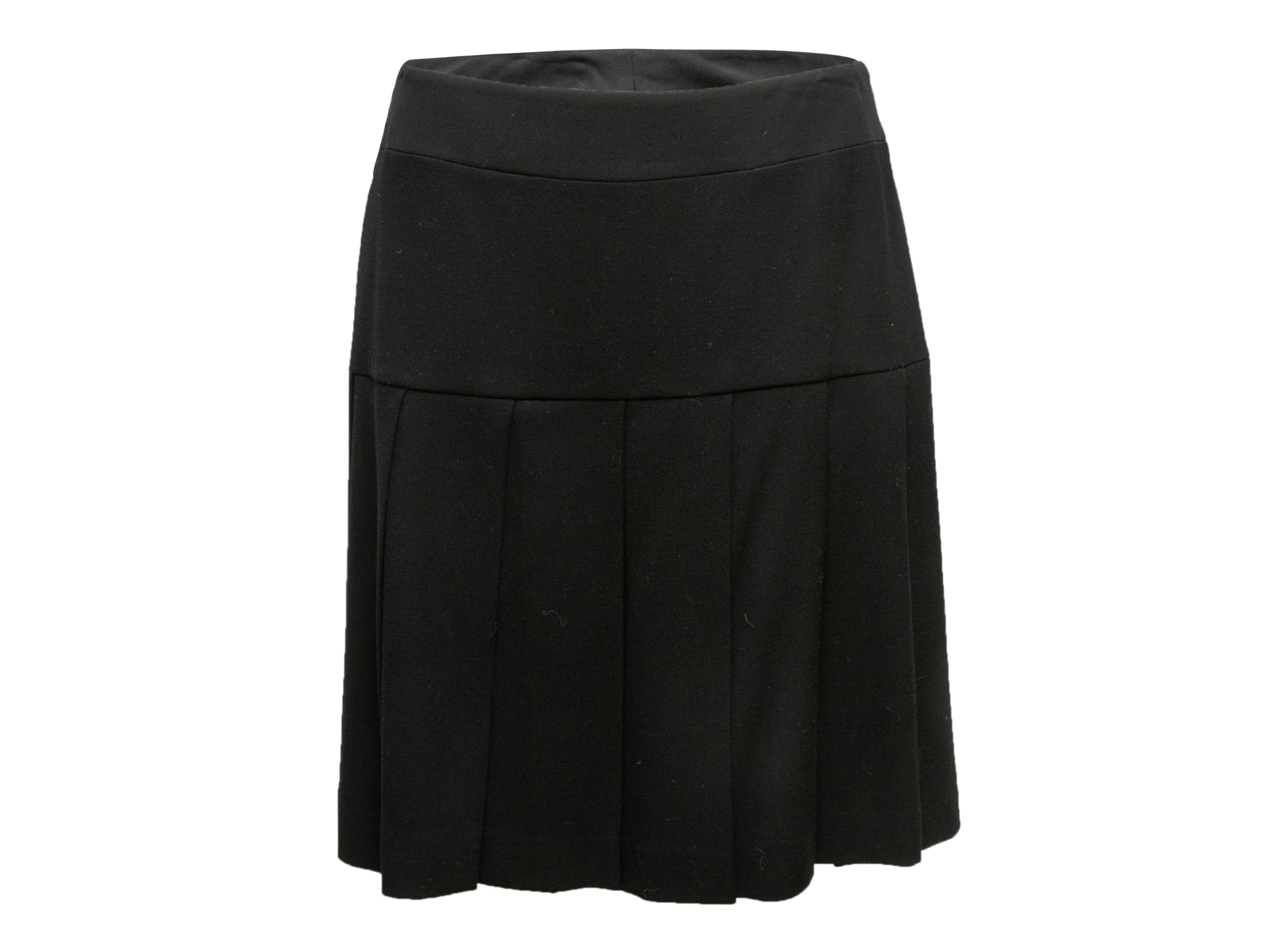 Black Pleated Skirt Size US L