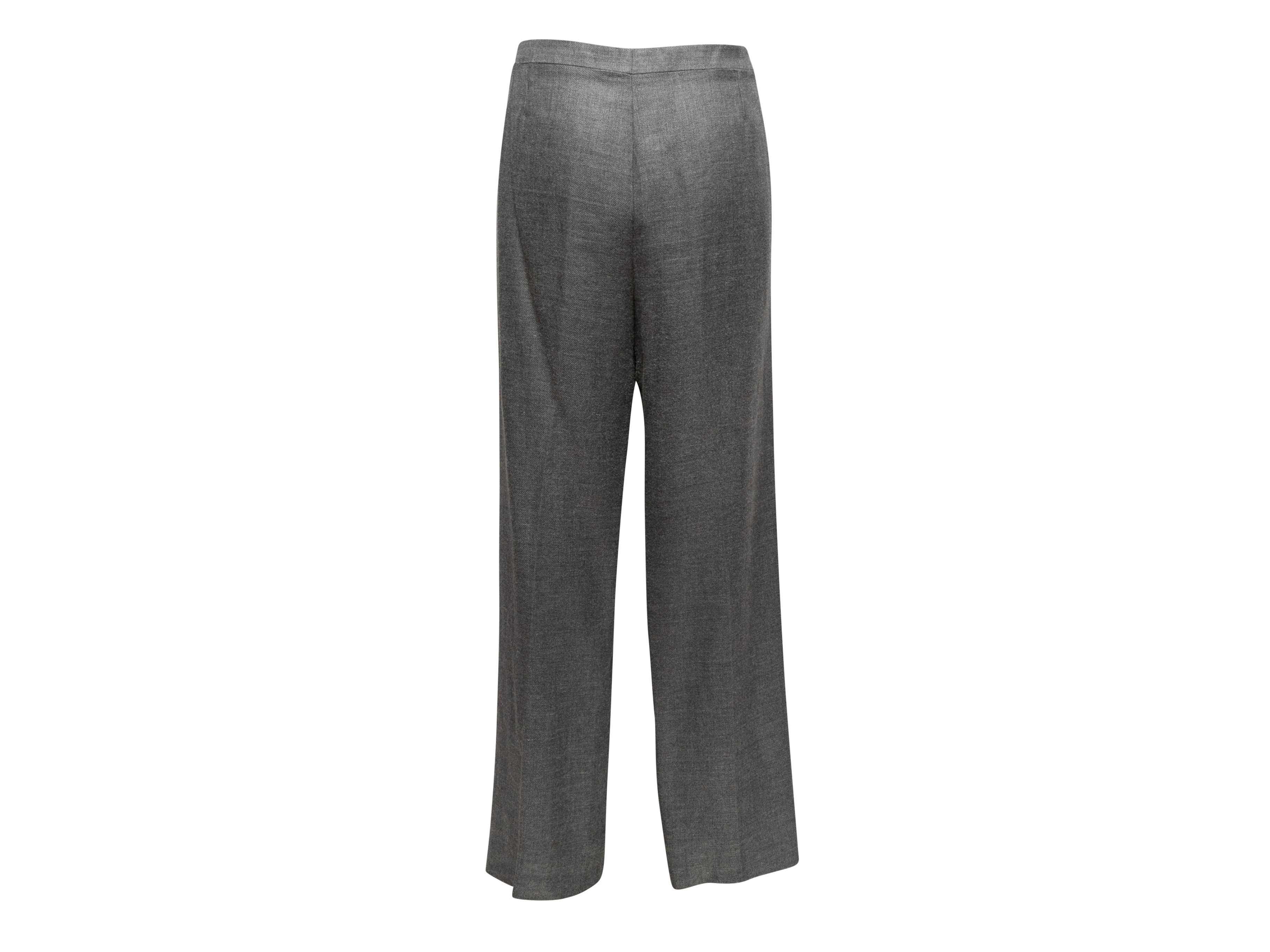 Grey Cruise 2005 Linen & Cashmere-Blend Trousers Size FR 48