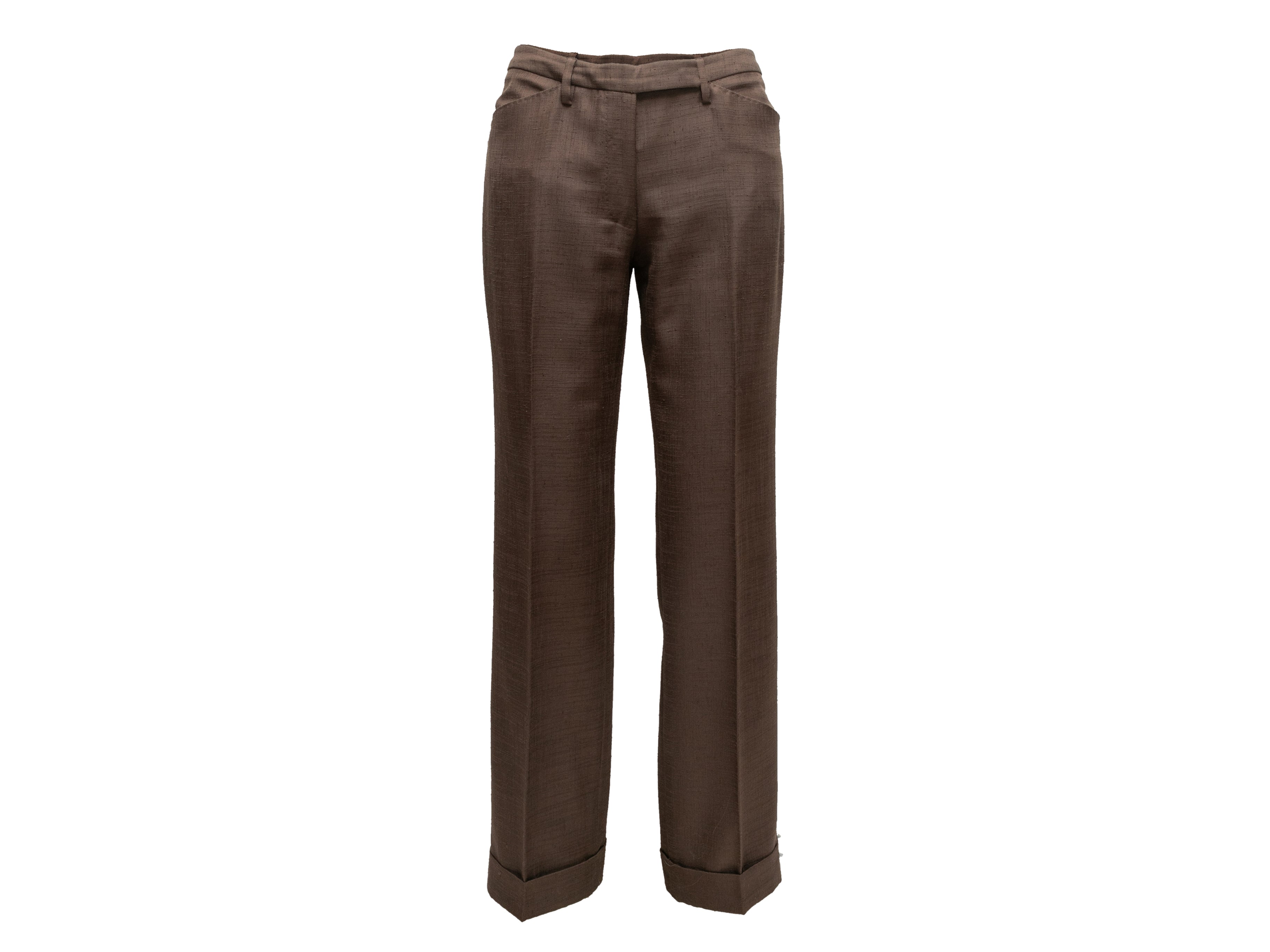 Brown Pant Suit Size IT 42