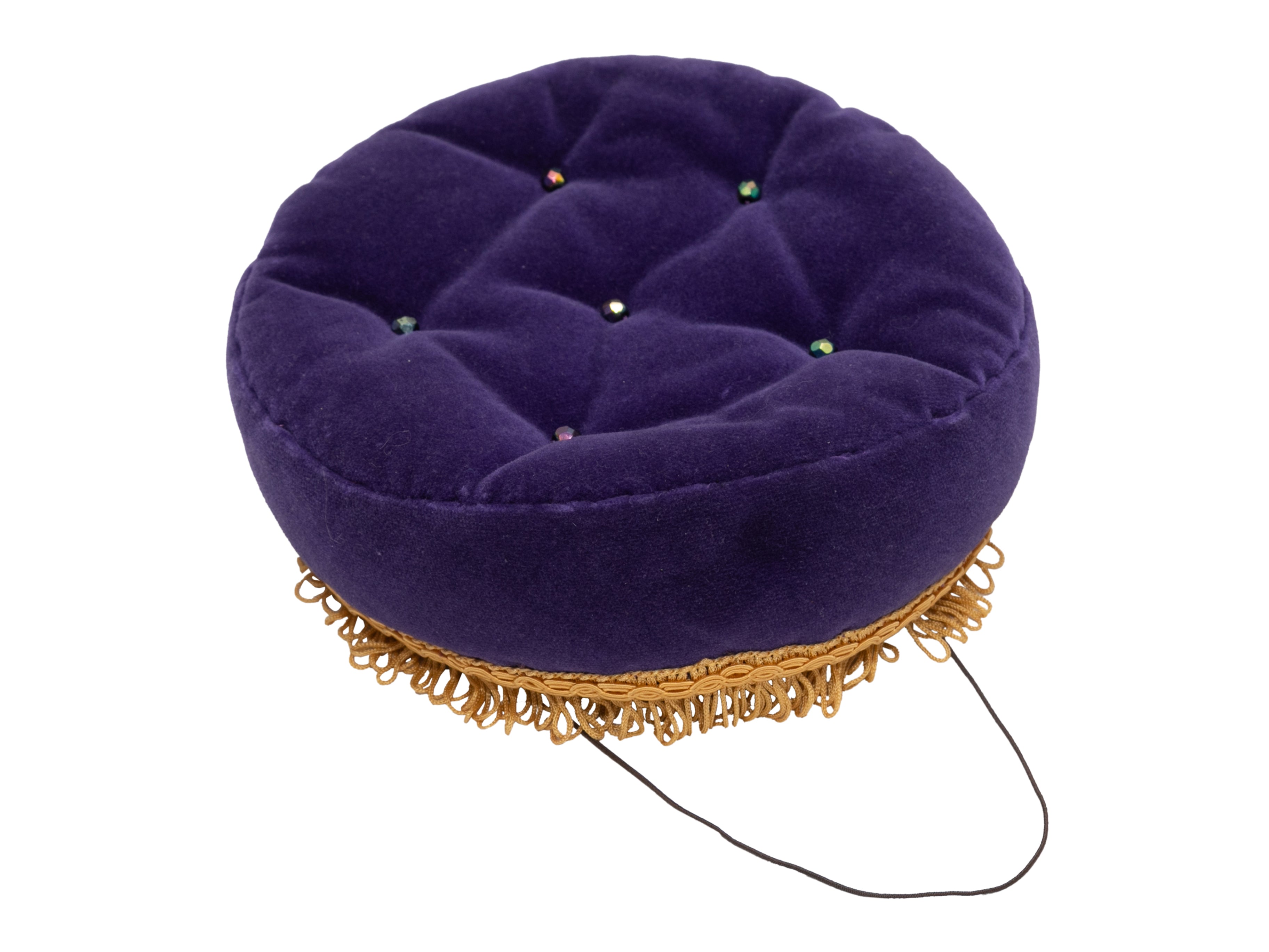 Purple & 1985 Cushion Hat