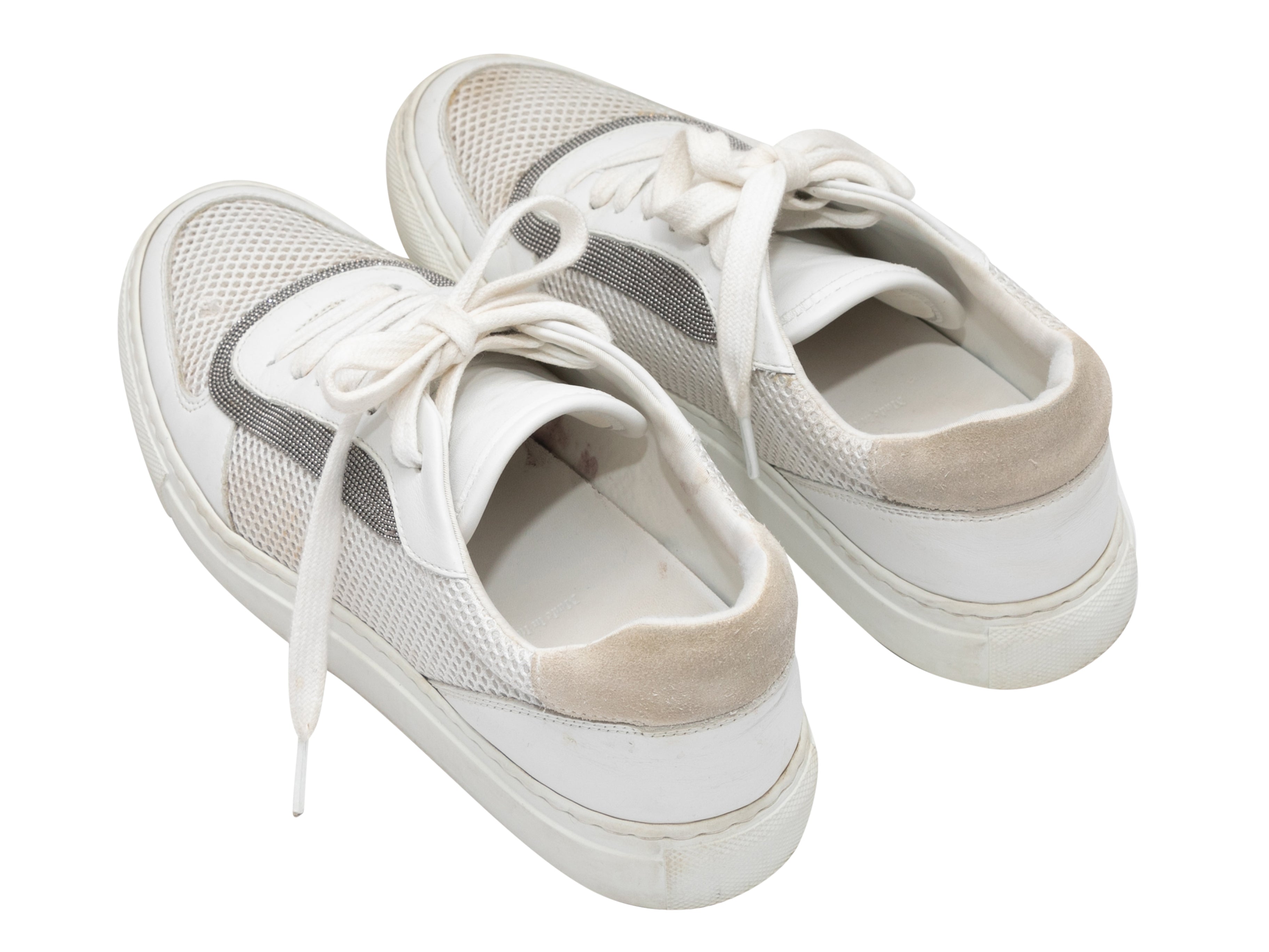 Monilli-Trimmed Sneakers Size 37