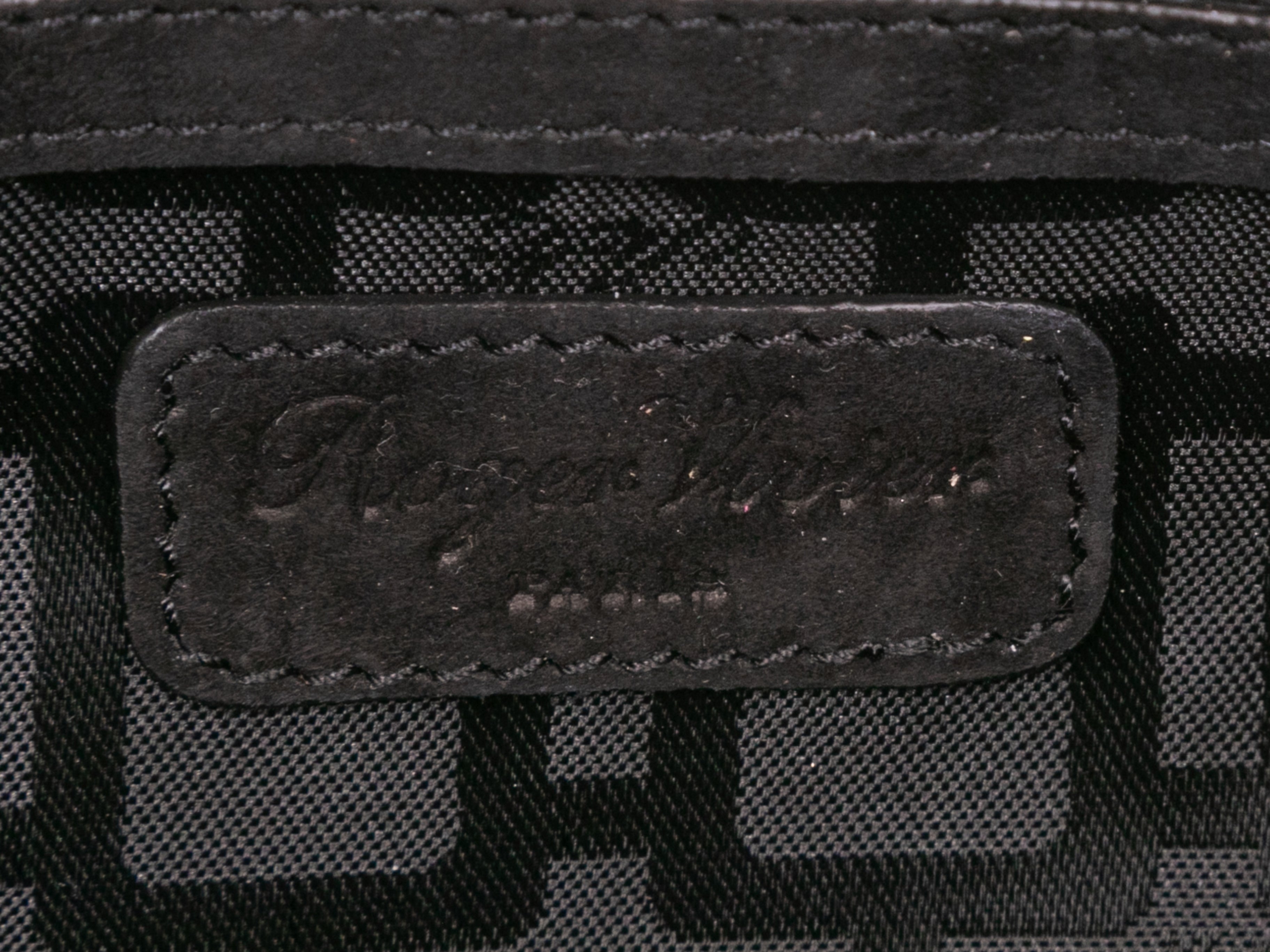 Black Suede Shoulder Bag