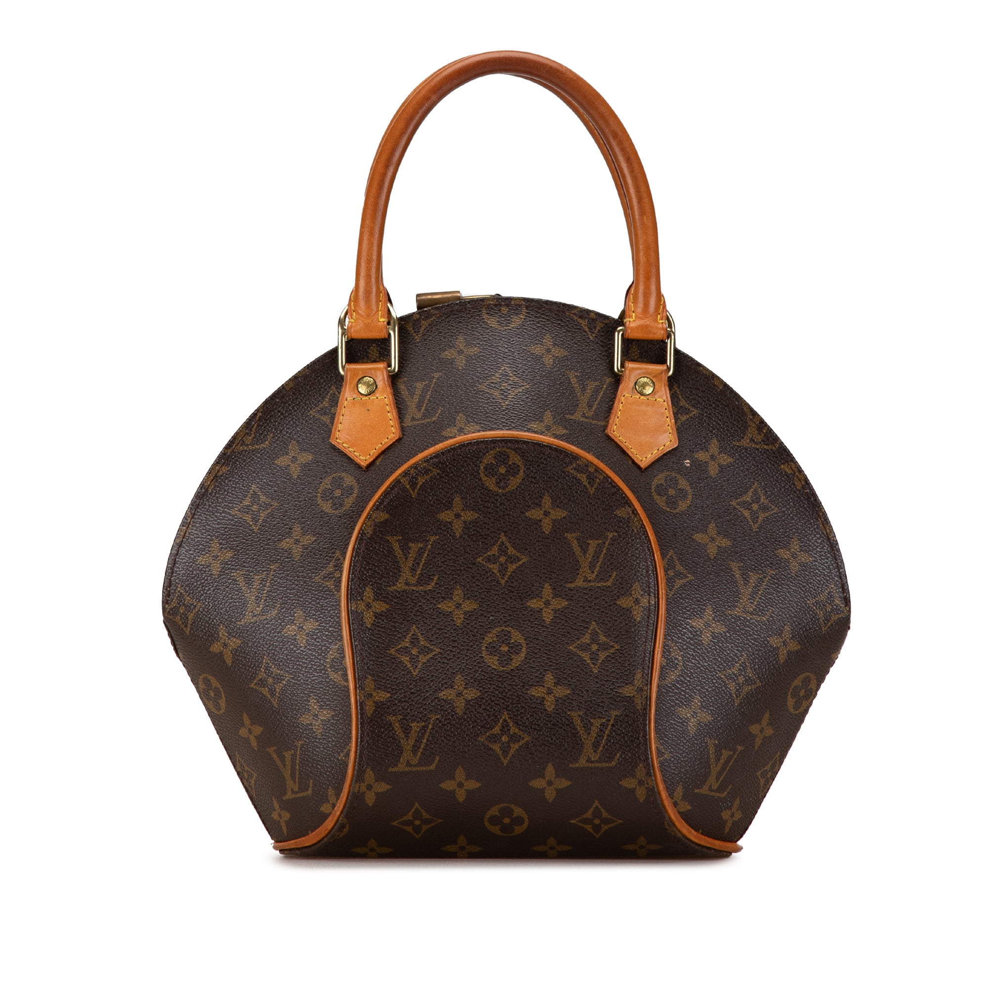 image of Brown Louis Vuitton Monogram Ellipse PM Handbag