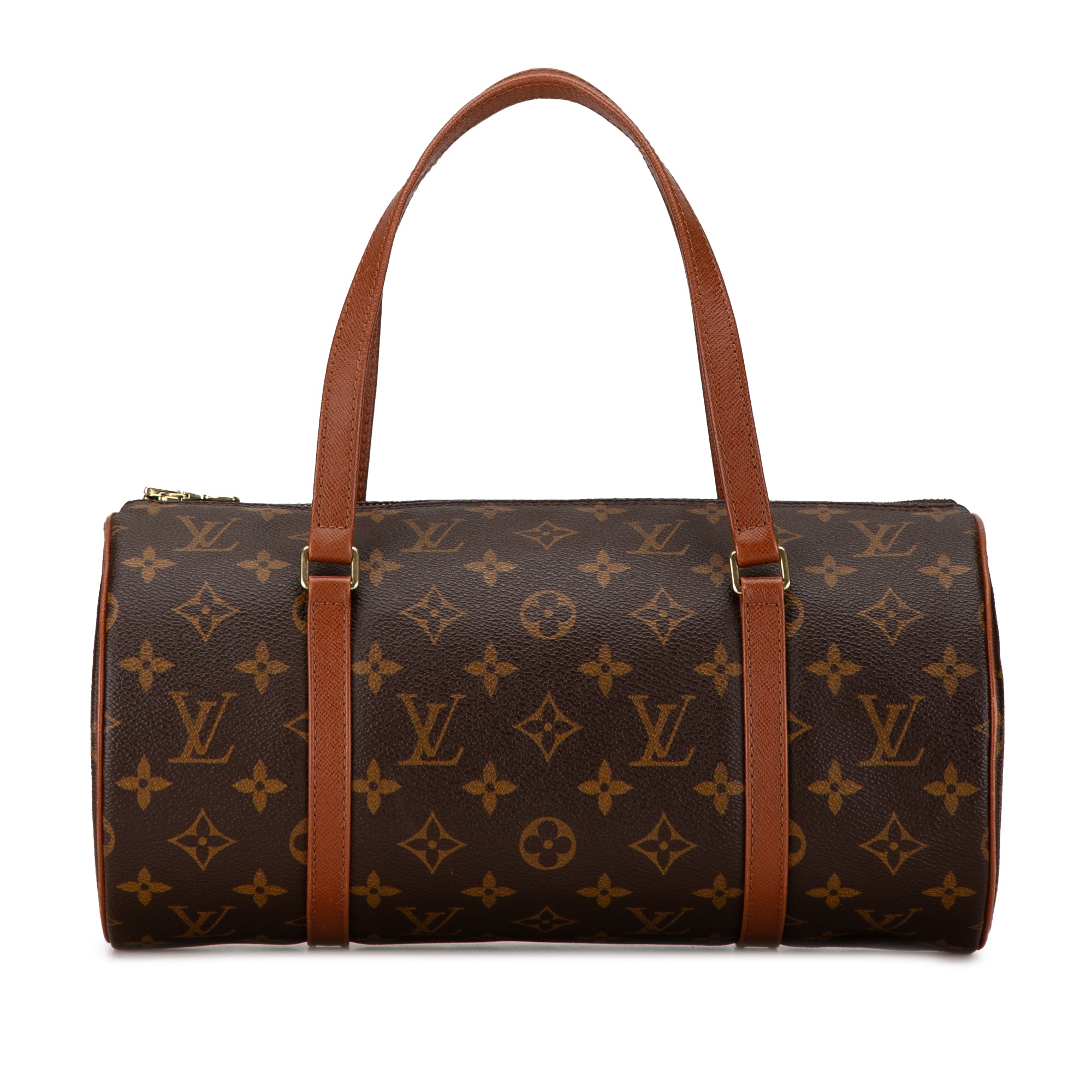 image of Brown Louis Vuitton Monogram Papillon 30 Handbag