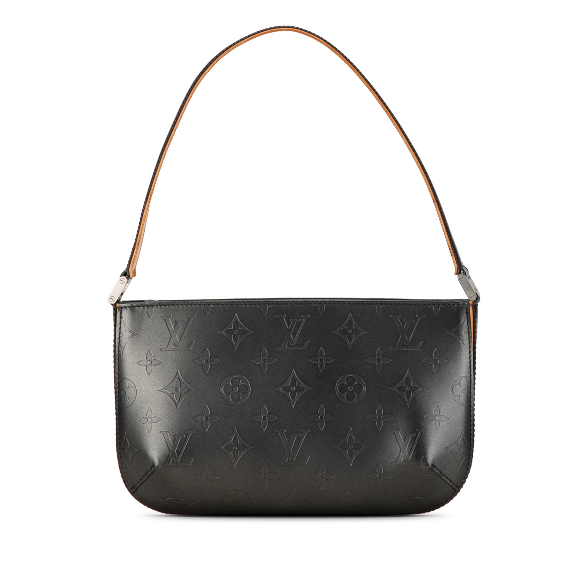 Image of Gray Louis Vuitton Monogram Mat Fowler Shoulder Bag