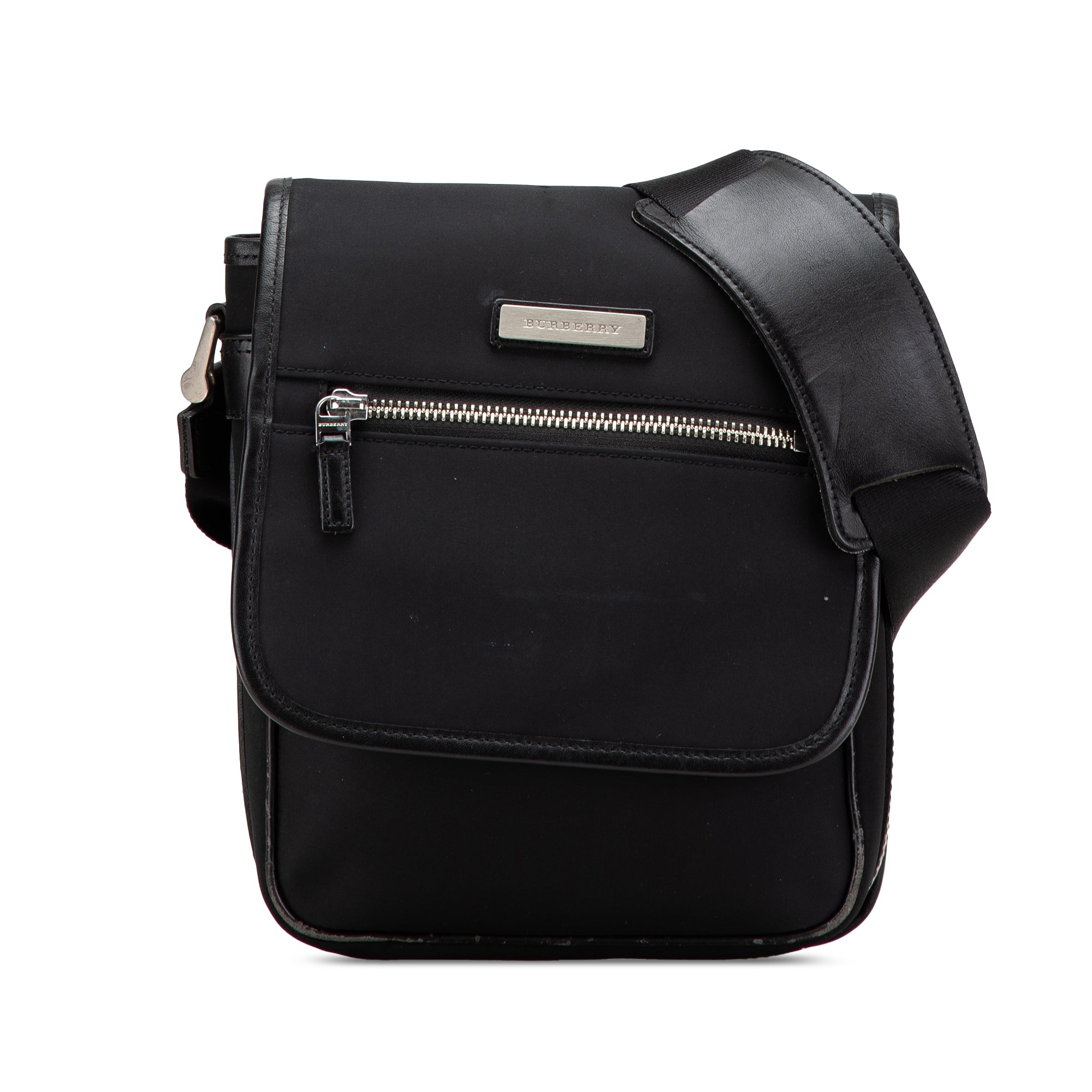 image of Black Burberry Nylon Crossbody