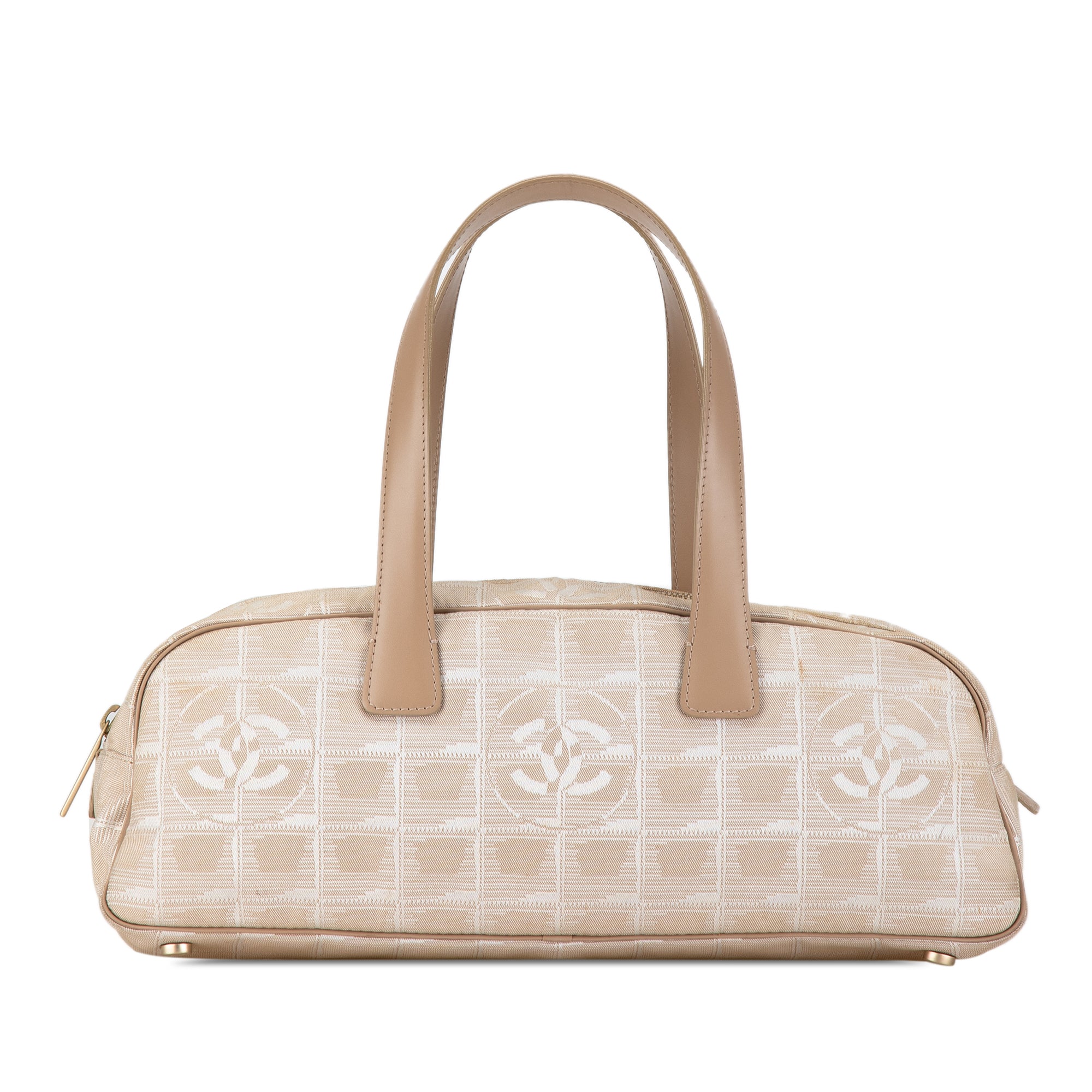 Image of Beige Chanel New Travel Line Handbag