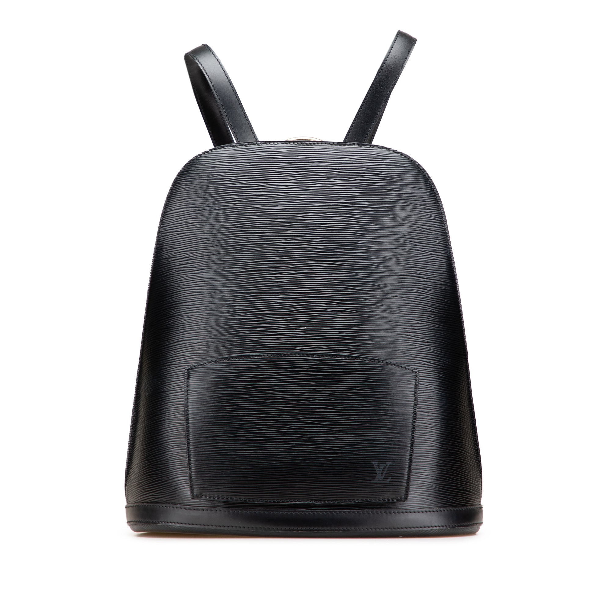 image of Black Louis Vuitton Epi Gobelins Backpack