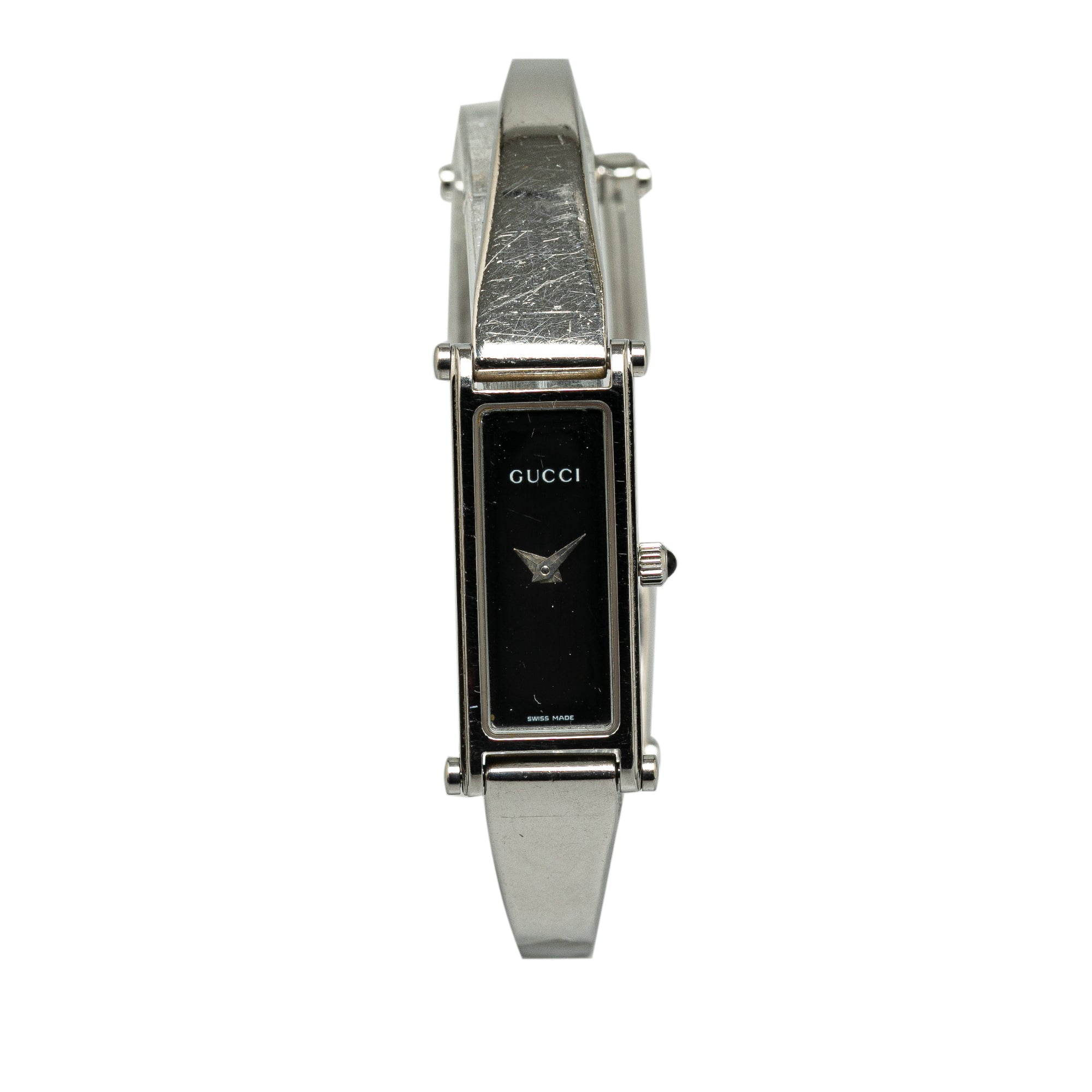 image of Silver Gucci Quartz Stainless Steel 1500L Watch